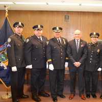 Four Veteran Officers Promoted, Four New Members Added By Harrison Police