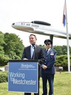 Iconic WWII Jet Returns To Westchester County Airport After Restoration