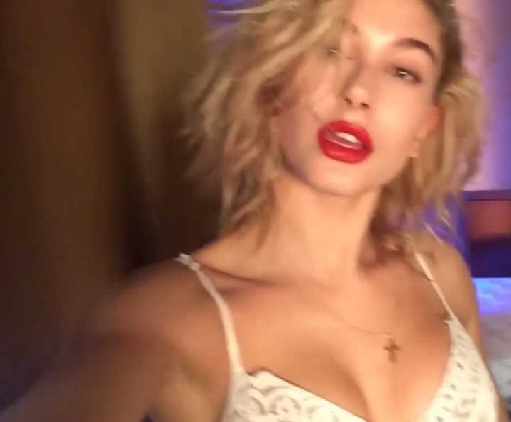 Hailey Baldwin.