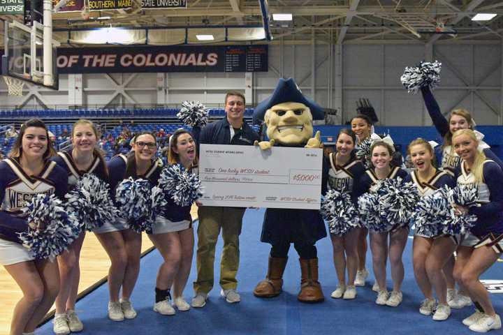 WCSU Senior In Danbury Wins $5,000 With Half-Court Shot
