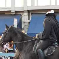 <p>The Headless Horseman rides through Tarrytown.</p>