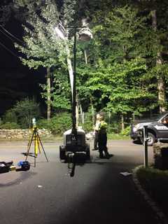 Passenger Ejected When Car Hits Stone Wall, Two Trees In Darien