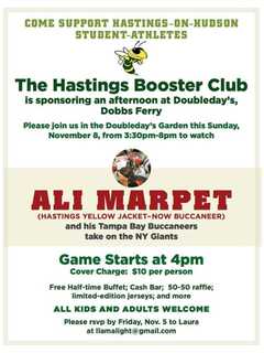 Hastings Booster Club Ties Fundraiser To Giants Game