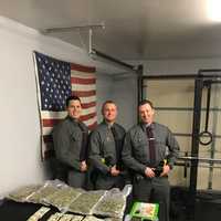 <p>State police confiscated over four pounds of marijuana, approximately 2.5 grams of concentrated cannabis, and $1,183 in U.S. currency..</p>