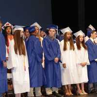 <p>Hendrick Hudson High School graduates received their diplomas on Sunday at SUNY Purchase.</p>