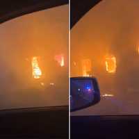 Fatal Fire: 120 Firefighters Battle Blaze At Long Island Home