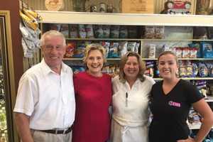 Hillary Is Latest Clinton To Visit Hometown Deli After Shooting