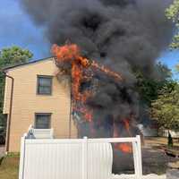 Jersey Shore First Responders Battle Two Major Fires