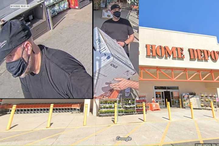 Seen Him? Man Wanted For Stealing From Long Island Home Depot