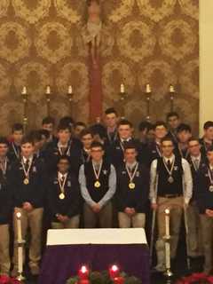 Stepinac High School Inducts 38 Students Into National Honor Society 