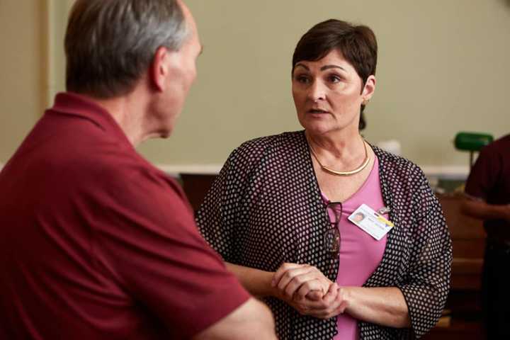 Mary Decker, Community Engagement Manager for Orange County for Bon Secours Charity Health System.