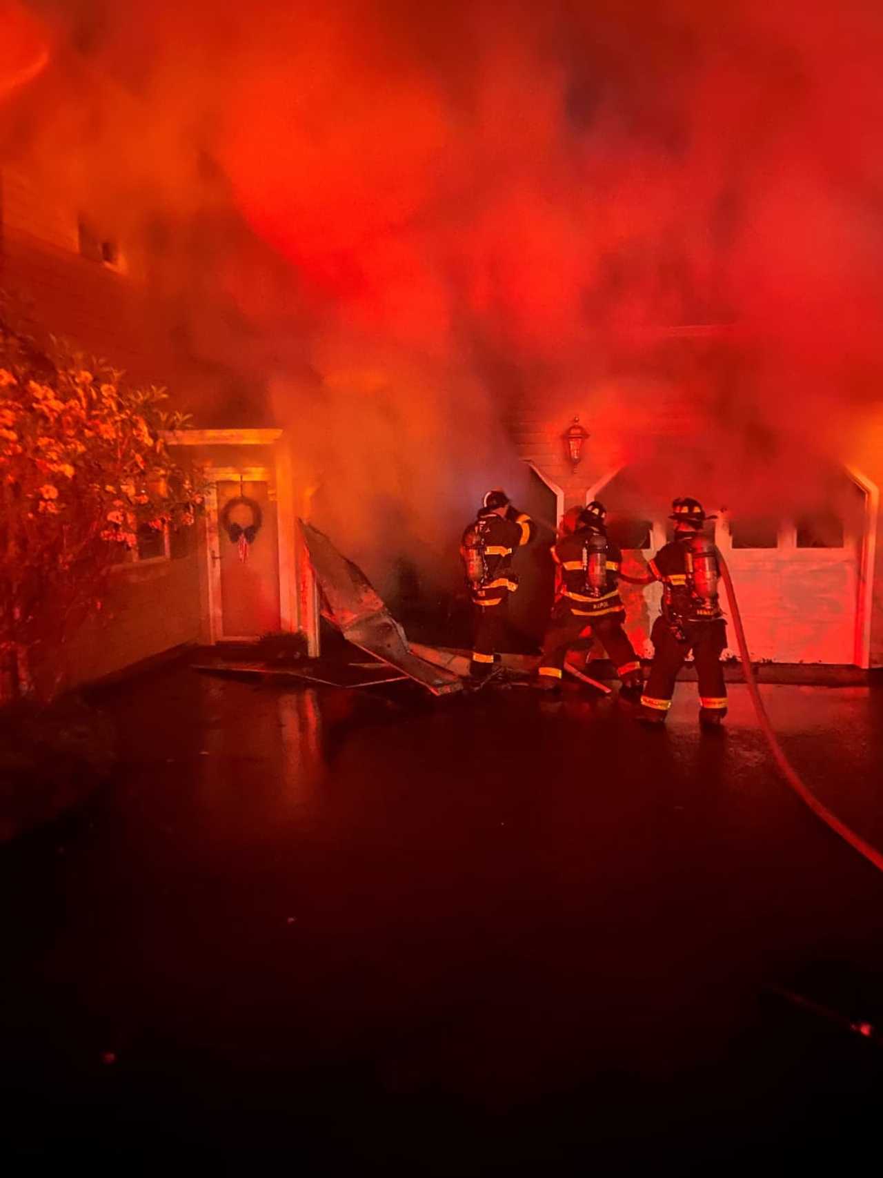 Fast-Moving Fire: 2 Cars Burn In Norwalk, House Saved | Norwalk Daily Voice