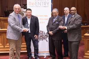 Hwang, Gomes Honored For Support Of ReEntry For Former Inmates