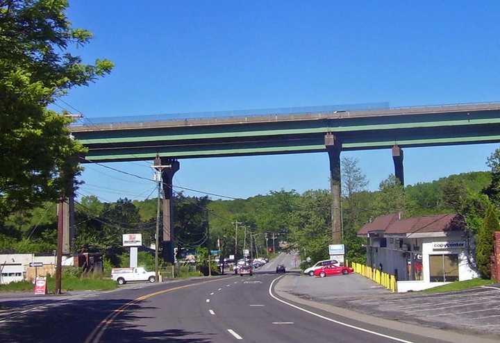 A deputy stopped a man from jumping off the Veterans Memorial Bridge on I-84 in Brewster.