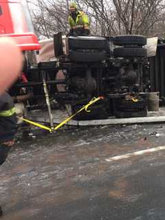 I-84 Stretch Reopens After Tractor-Trailer Rollover Crash