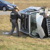 One Charged With DWAI In I-84 Wrong-Way, Head-On Crash
