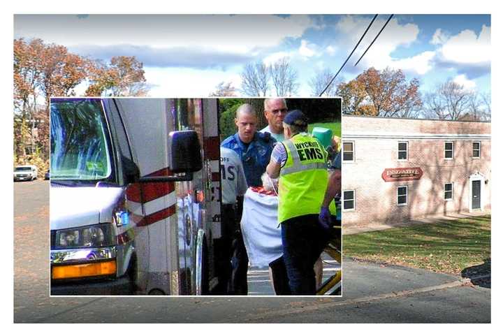 The 31-year-old Ramsey resident was alert &amp; conscious when his colleagues at Innovative Closet Designs on W. Main Street freed him from beneath the debris around 1 p.m. Tuesday, Sept. 19, police said.