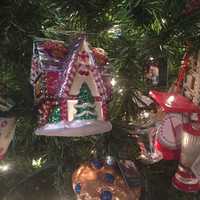 <p>Each display tree features a unique theme of ornaments.</p>