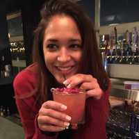 <p>Enjoying Apple Rye-It at Pier 115 Bar and Grill in Edgewater.</p>