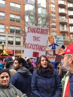 White Plains Resident Organizes Downtown 'Rise, Rally' March