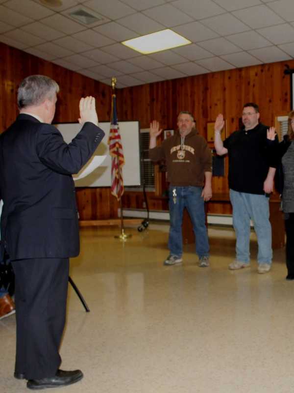 Carmel, Mahopac, Mahopac Falls Fire Departments Swear in Members