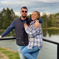 <p>Genc Gashi and Samantha Gangewere.</p>