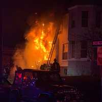 <p>Multiple residents were displaced in a fire that tore through an Elizabeth house New Year&#x27;s Eve.</p>