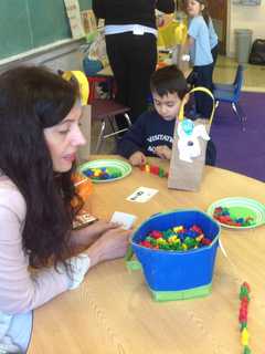 Paramus Students Learn Math While Filling Their Easter Baskets