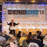 <p>Keynote speaker Michael Dowling at Health Tech 2016 in Tarrytown.</p>