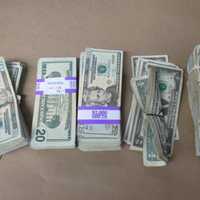 <p>A look at the cash seized.</p>