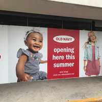 <p>A front display window at a new Old Navy store set to open this week at Kohl&#x27;s Shopping Center off of Boston Post Road (Route 1) near I-287 and I-95 in Port Chester.</p>