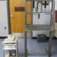 <p>Hydraulic presses and other equipment used in manufacturer and preparation of narcotics.</p>