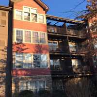 <p>A total of 54 units were deemed uninhabitable after a fire ripped through the StoneWood Condominium Complex at 100 Richards Ave. in Norwalk on Monday. All the residents of the complex have been displaced. Damage can be seen on the top floor.</p>