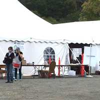 <p>The tents are set up and the donations are pouring in for this weekend&#x27;s Minks To Sinks sale in Wilton.</p>