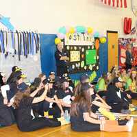 <p>The various sports teams donned different themed outfits during Spirit Week in Pelham.</p>