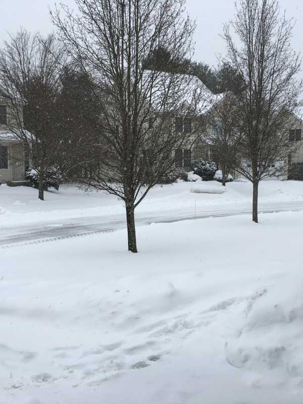 Snow Blankets Trumbull Monday, Parking Ban In Effect