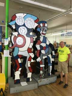 Habitat For Humanity Westchester Unveils 9-11 Sculpture
