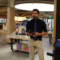 <p>Justin is one of several experts who will help customers utilized some of the new technology improvements at the Eastchester Barnes &amp; Noble.</p>