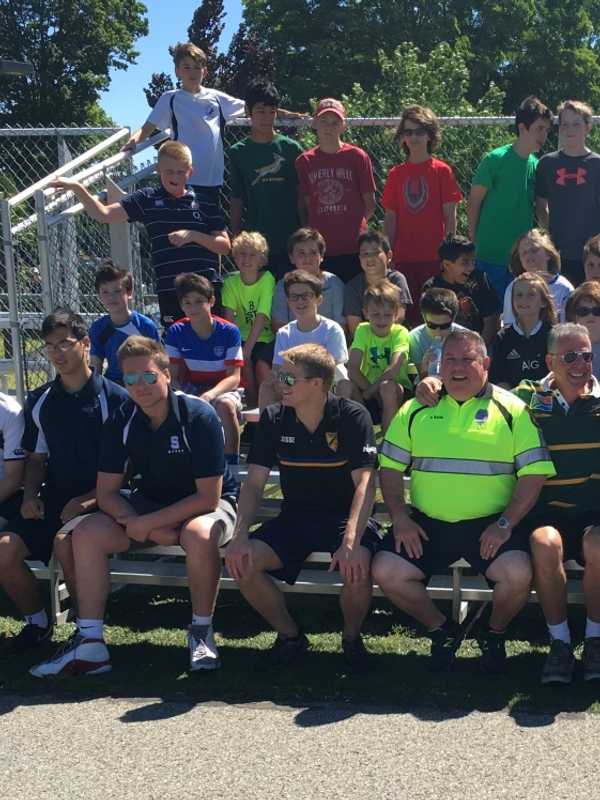 Westport Police Athletic League Adds Rugby For New Season, Stages Clinic