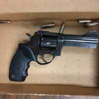 <p>The handgun seized during the search.</p>