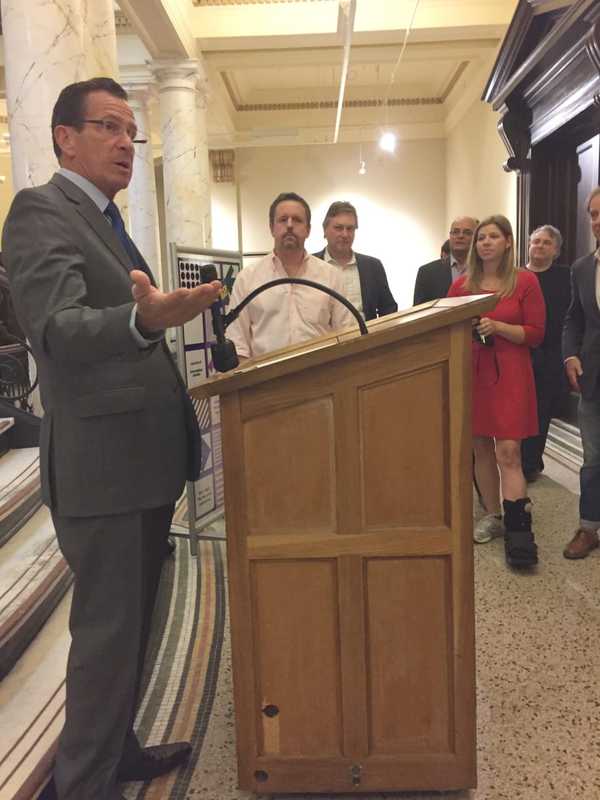 Malloy Hits Stamford To Sell Sikorsky Deal Before Legislative Vote