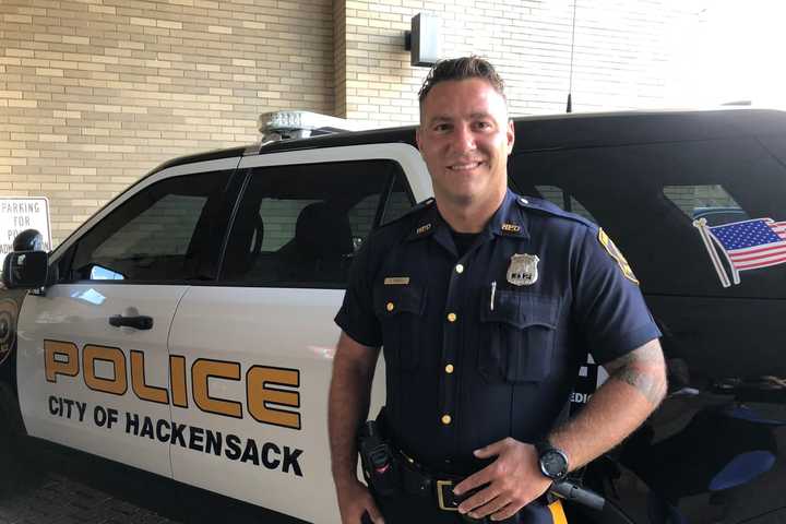 Hackensack Officer Saves Bleeding Car Crash Victim's Life With Bare Hands