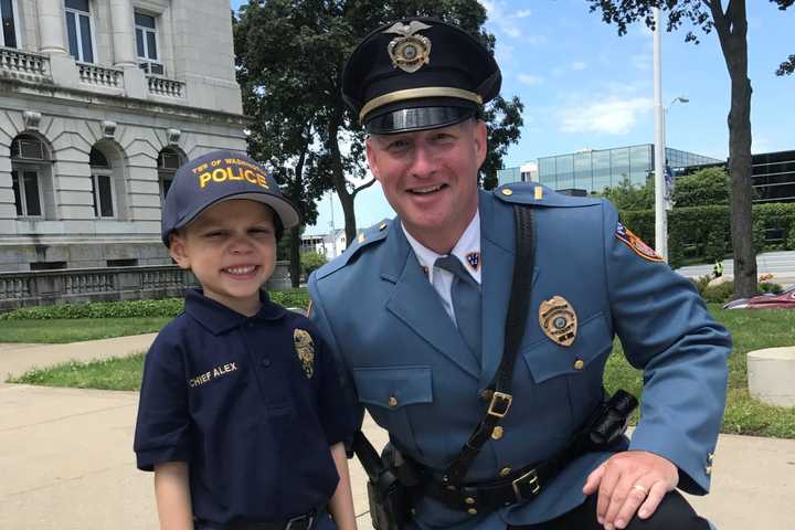 Meet Washington Township’s 4-Year-Old Police Chief