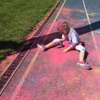 <p>Saddle Brook High School hosts the first annual &quot;Color-A-Thon Fun Run.&quot;</p>