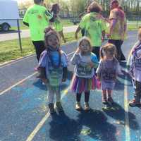 <p>Saddle Brook High School hosts the first annual &quot;Color-A-Thon Fun Run.&quot;</p>