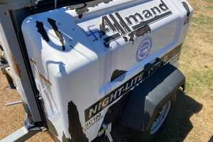 Swastika Found Drawn On Portable Light Trailer At Park In East Meadow