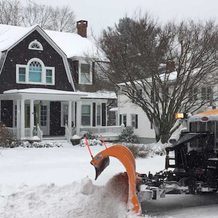 Enough snow to plow is expected to fall across Fairfield County on Saturday afternoon.