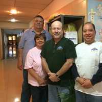 <p>Bart&#x27;s Pantry volunteers, from left, Al Catti, Jackie Catti, Tom Mulcahy and Joel Patron. </p>