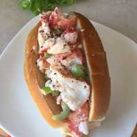 <p>&quot;Lobstah&quot; roll from Warwick-based Off the Hook.</p>