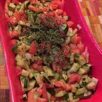 <p>Middle Eastern salad.</p>